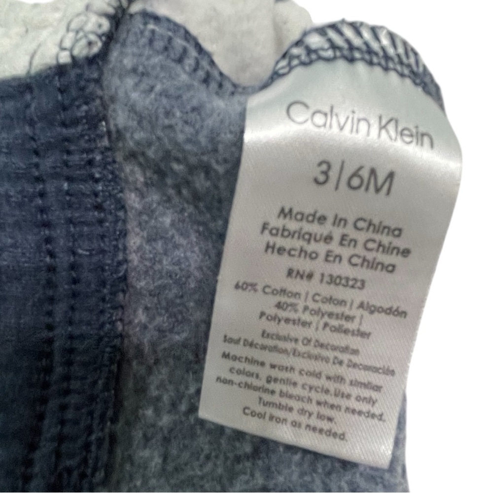 Calvin Klein Navy and Gray Baby Set - Picture 8 of 12